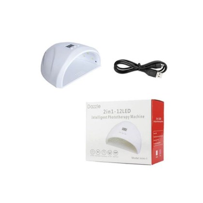 επαγγελματικό-φουρνάκι-νυχιών-2in1-12led-pink-36w